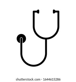 stethoscope. medical icon vector design template on white background