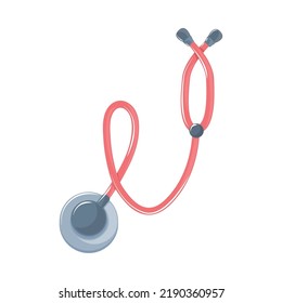 Stethoscope Medical Instrument Isolated Icon