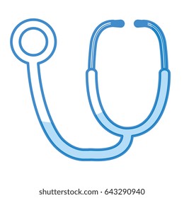stethoscope medical isolated icon
