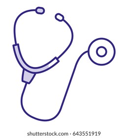 stethoscope medical isolated icon