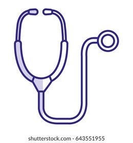 stethoscope medical isolated icon