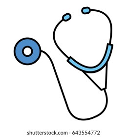 stethoscope medical isolated icon