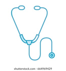 stethoscope medical isolated icon