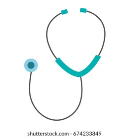 stethoscope medical isolated icon