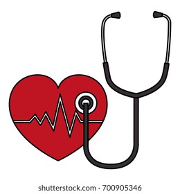 stethoscope medical isolated icon