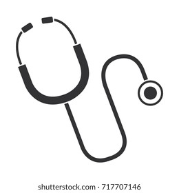 stethoscope medical isolated icon