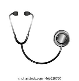 stethoscope medical isolated icon vector illustration design