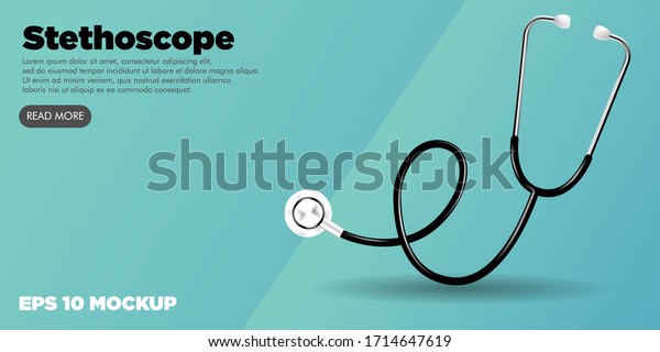stethoscope medical kit editable website\
banner background