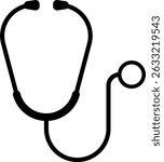Stethoscope Medical Tool. doctor
