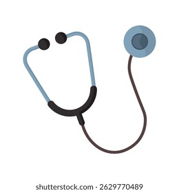 Stethoscope medical tool icon. Vector illustration
