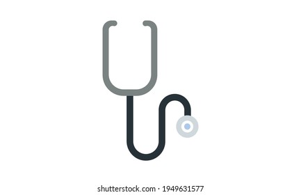 Stethoscope, Pharmacy, Nurse, Heartbeat, Therapy, Health care, Diagnostic free vector image icon