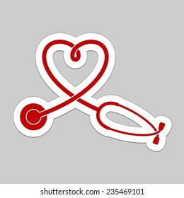 Stethoscope pictogram