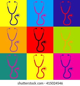Stethoscope sign