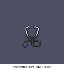 stethoscope tool in pixel style