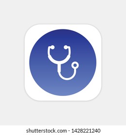 Stethoscope - Vector App Icon