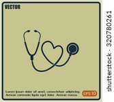 stethoscope vector icon