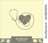 stethoscope vector icon
