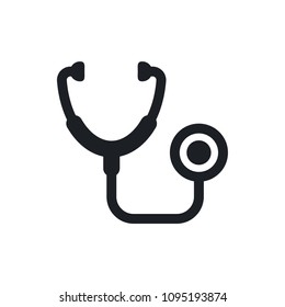 stethoscope vector icon