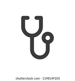 Stethoscope vector icon