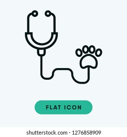 Stethoscope vector icon