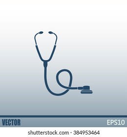 stethoscope vector icon