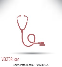 stethoscope vector icon