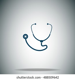 Stethoscope vector icon