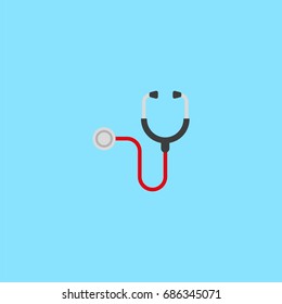 stethoscope vector icon