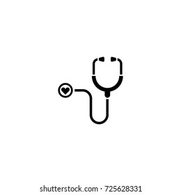 stethoscope vector icon