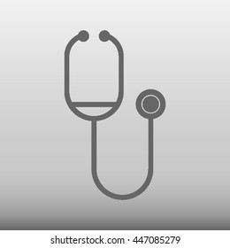 Stethoscope Vector Icon Illustration