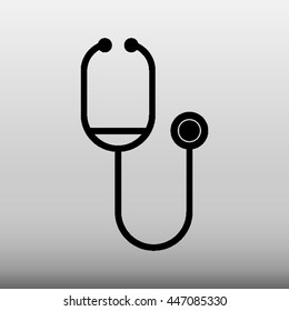 Stethoscope Vector Icon Illustration