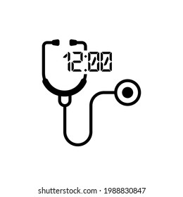Stethoscope Vector icon illustration design