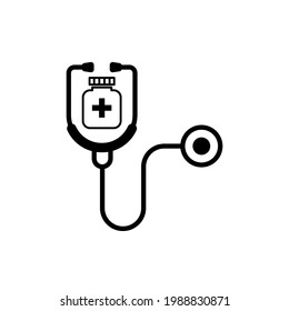 Stethoscope Vector icon illustration design