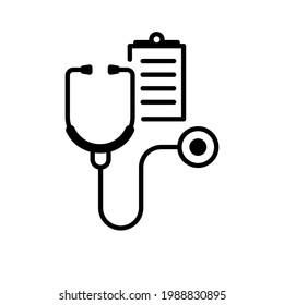 Stethoscope Vector icon illustration design