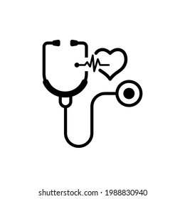 Stethoscope Vector icon illustration design