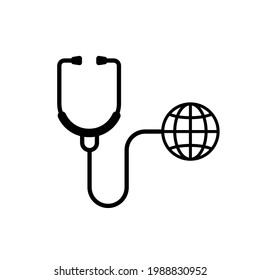 Stethoscope Vector icon illustration design