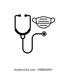 Stethoscope Vector icon illustration design