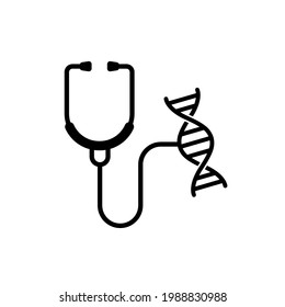 Stethoscope Vector icon illustration design