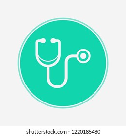 Stethoscope vector icon sign symbol