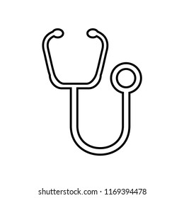 Stethoscope vector icon templates