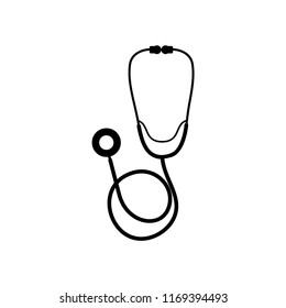 Stethoscope vector icon templates