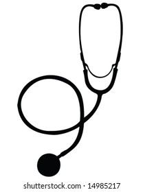 stethoscope vector illustration