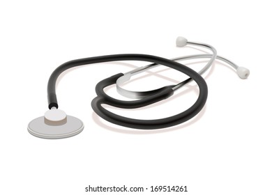 Stethoscope. Vector illustration