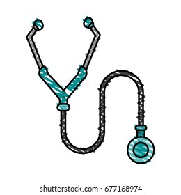 stethoscope vector illustration