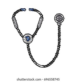 stethoscope vector illustration