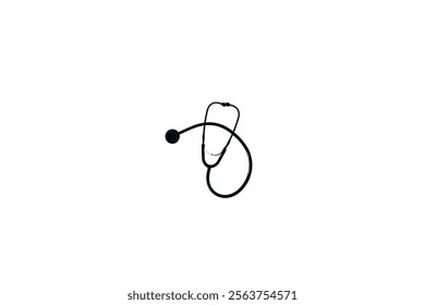 Stethoscope Vector Illustration for Healthcare Design. Medicine and healthcare, cardiology, pharmacy, drugstore, Pulse, Heart Health, Nurse, doctor instrument and medical education.