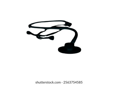 Stethoscope Vector Illustration for Healthcare Design. Medicine and healthcare, cardiology, pharmacy, drugstore, Pulse, Heart Health, Nurse, doctor instrument and medical education.