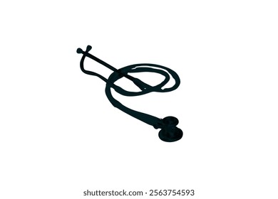 Stethoscope Vector Illustration for Healthcare Design. Medicine and healthcare, cardiology, pharmacy, drugstore, Pulse, Heart Health, Nurse, doctor instrument and medical education.