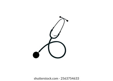 Stethoscope Vector Illustration for Healthcare Design. Medicine and healthcare, cardiology, pharmacy, drugstore, Pulse, Heart Health, Nurse, doctor instrument and medical education.