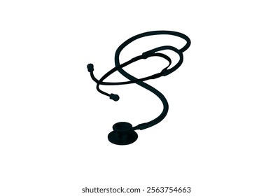 Stethoscope Vector Illustration for Healthcare Design. Medicine and healthcare, cardiology, pharmacy, drugstore, Pulse, Heart Health, Nurse, doctor instrument and medical education.